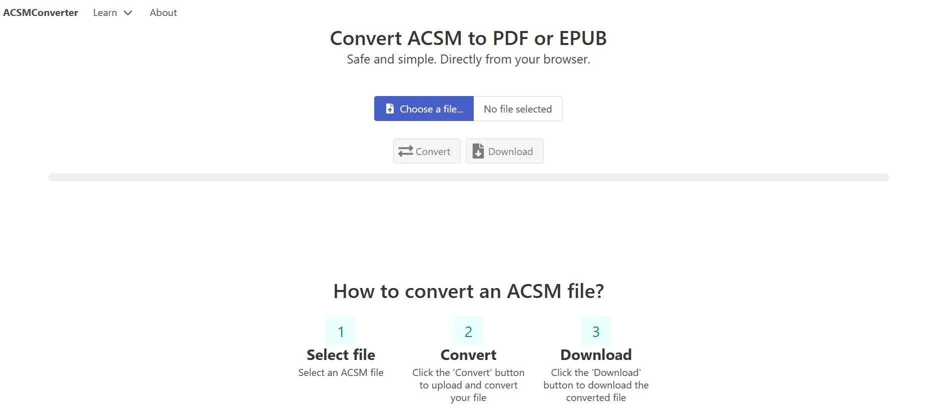 acsm to pdf acsmconverter