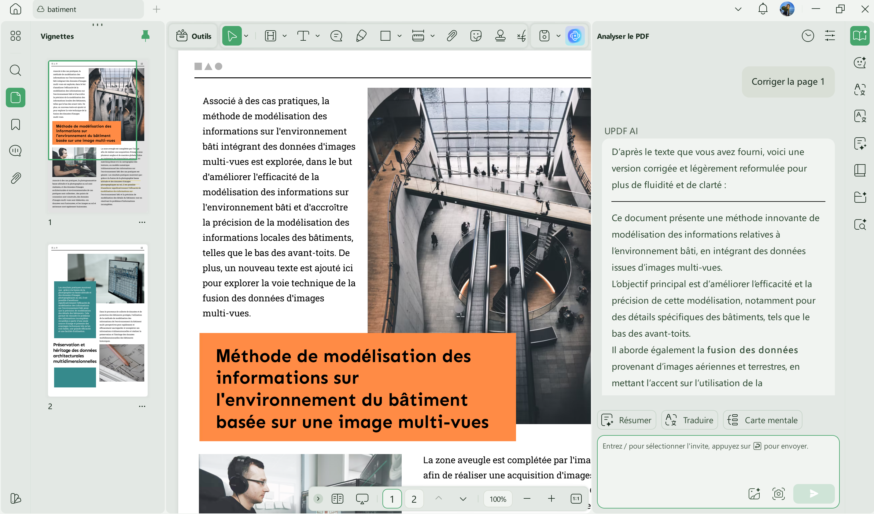 corriger pdf