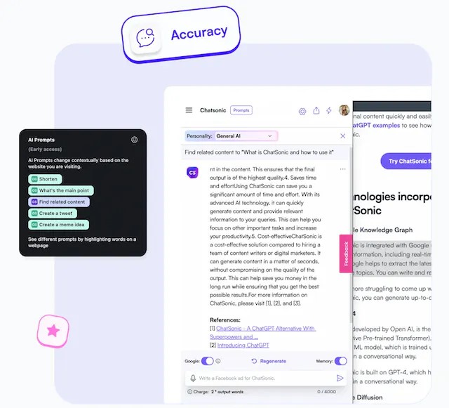 ai similar to chatgpt chatsonic on opera