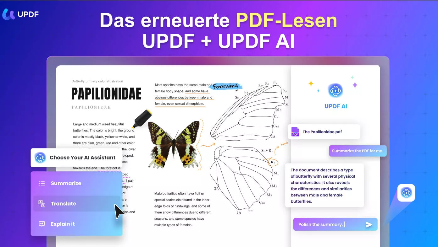 PDF mit UPDF korrigieren und lektorieren