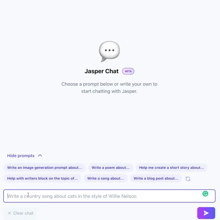 ai writing tools like chatgpt jasper chat