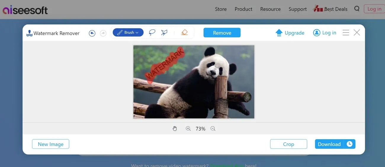 aiseesoft ai watermark remover