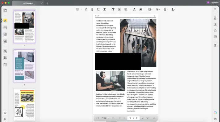 how to black out text in pdf without redact Apply the Shape