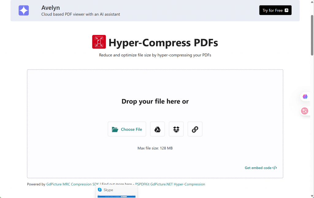 avepdf hyper compress pdf