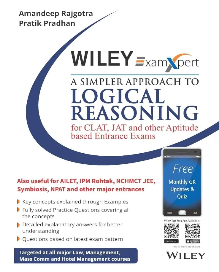 best books for clat preparation wiley examxpert logical reasoning clat preparation