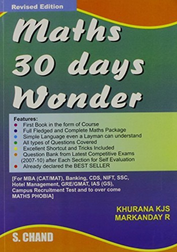 best books for clat preparation maths 30 days wonder clat preparation