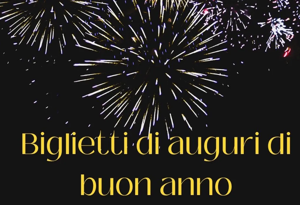 Biglietti di auguri di buon anno nuovo stampabili e gratis