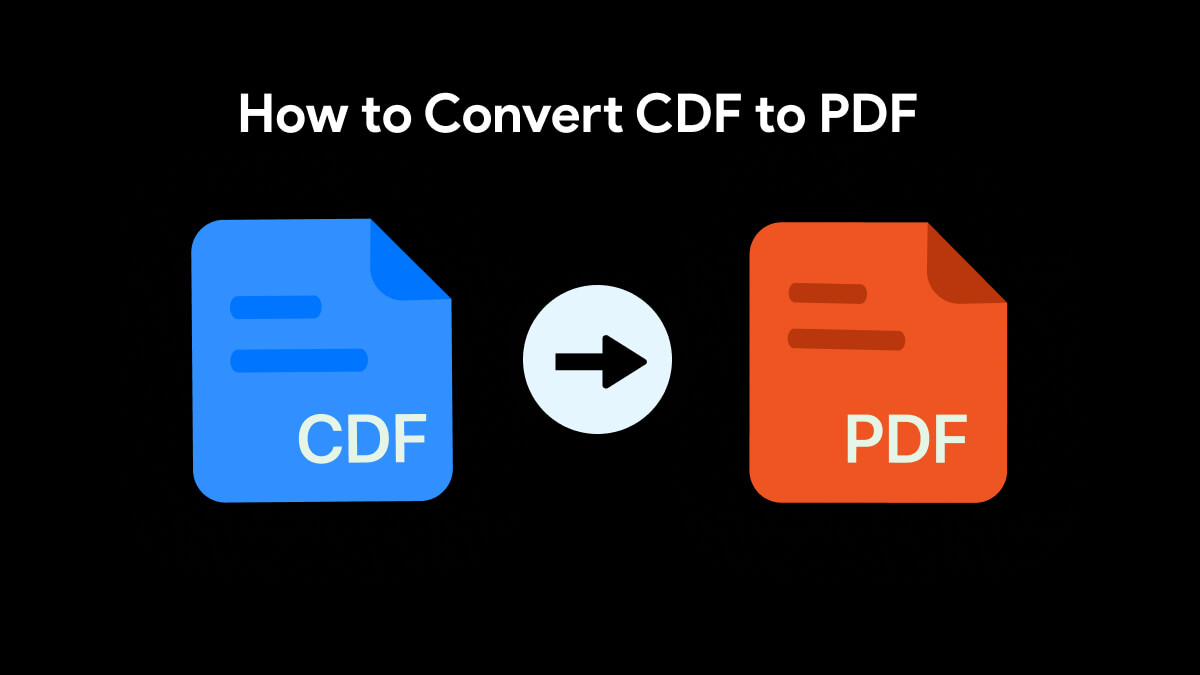 How to Convert CDF to PDF? Online and Offline | UPDF