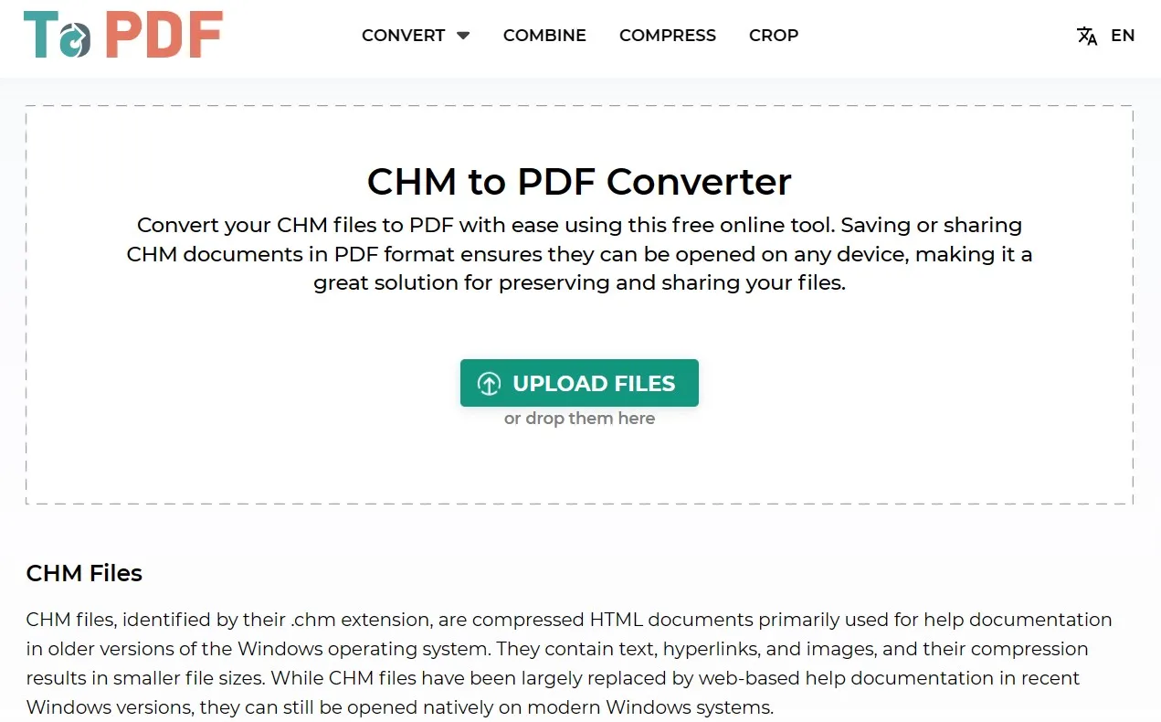 convert chm into pdf