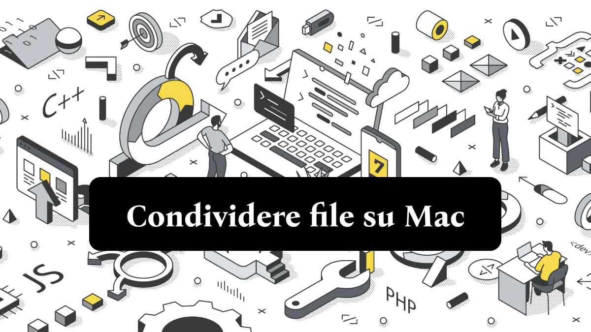 Come condividere file e cartelle su Mac (compatibile con macOS Sonoma)