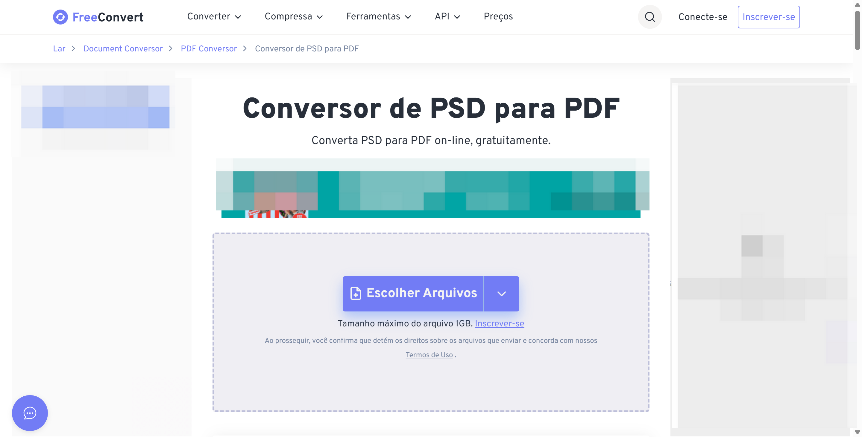 converter PSD em PDF online grátis no freeconvert