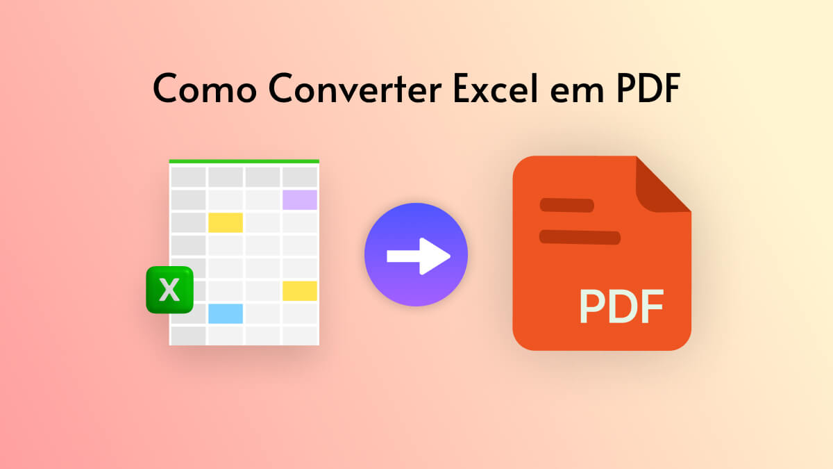 Converter Excel em PDF Métodos Online e Offline UPDF