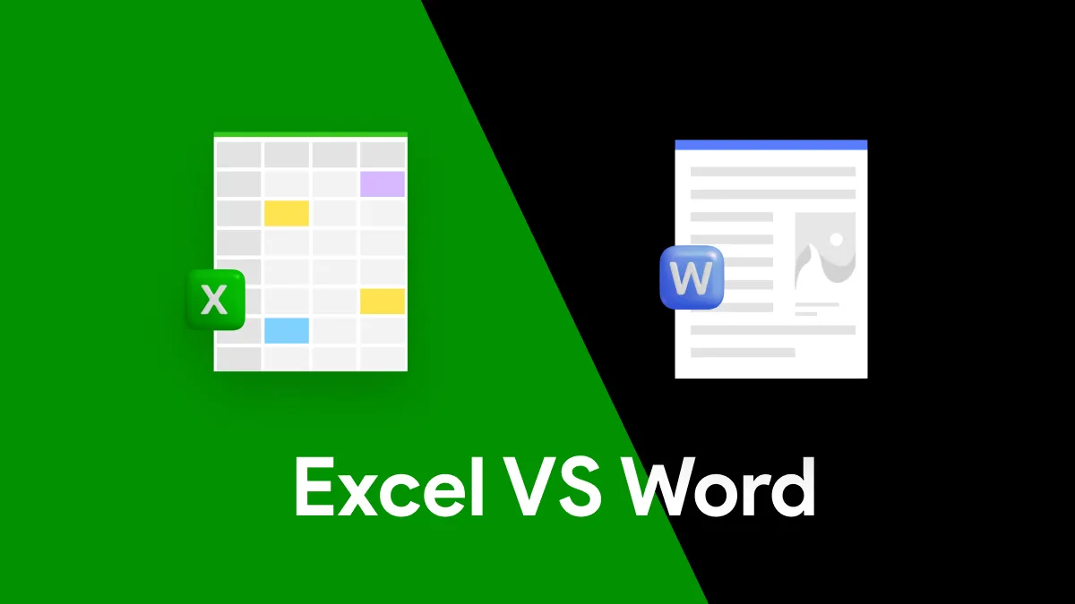 Understanding the Differences between MS Word and Excel