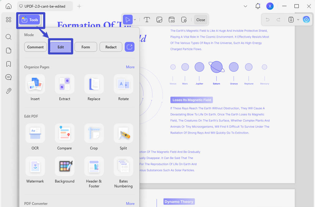 edit pdf