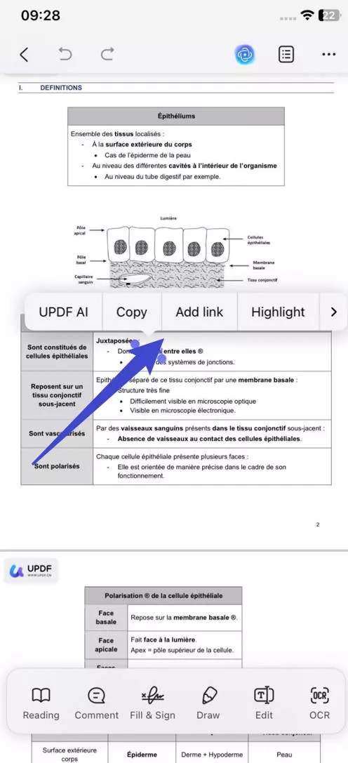 Planejamento Digital para iPad