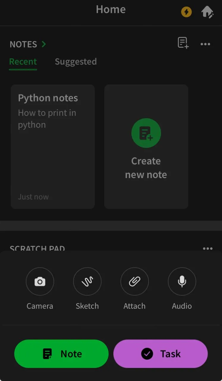 exam preparation app evernote add new