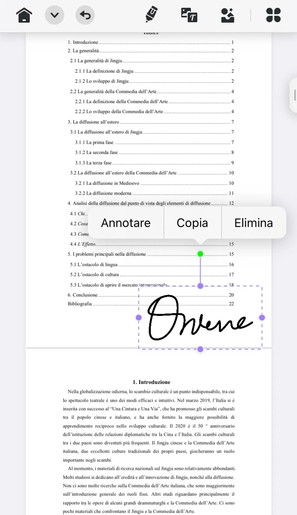 firmare un PDF con firma autografa