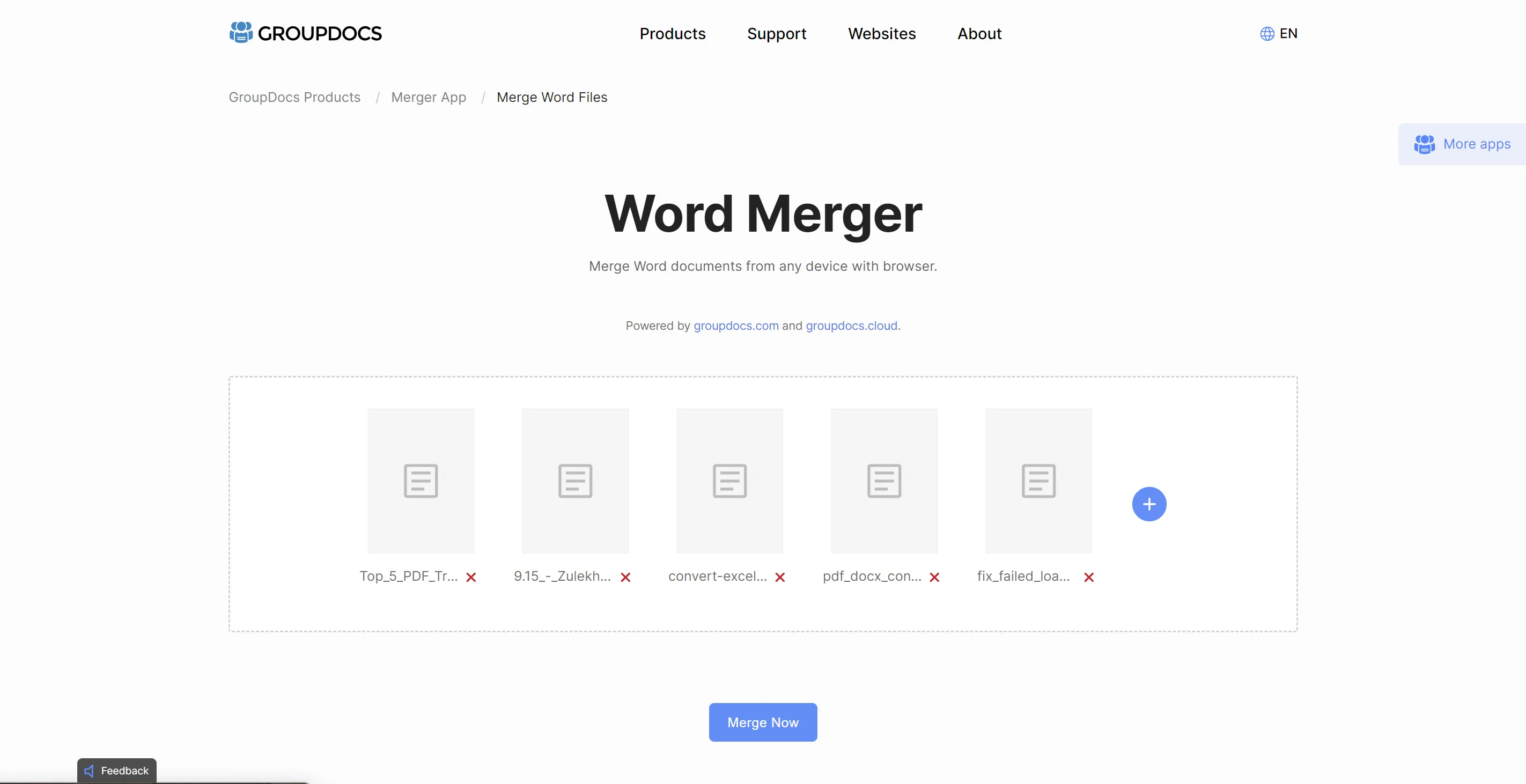 Merge word deals online