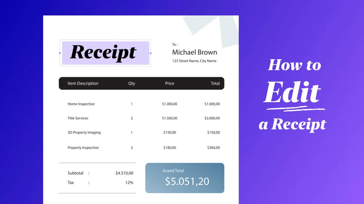 How to Edit a Receipt with Confidence: A Comprehensive How-to Guide