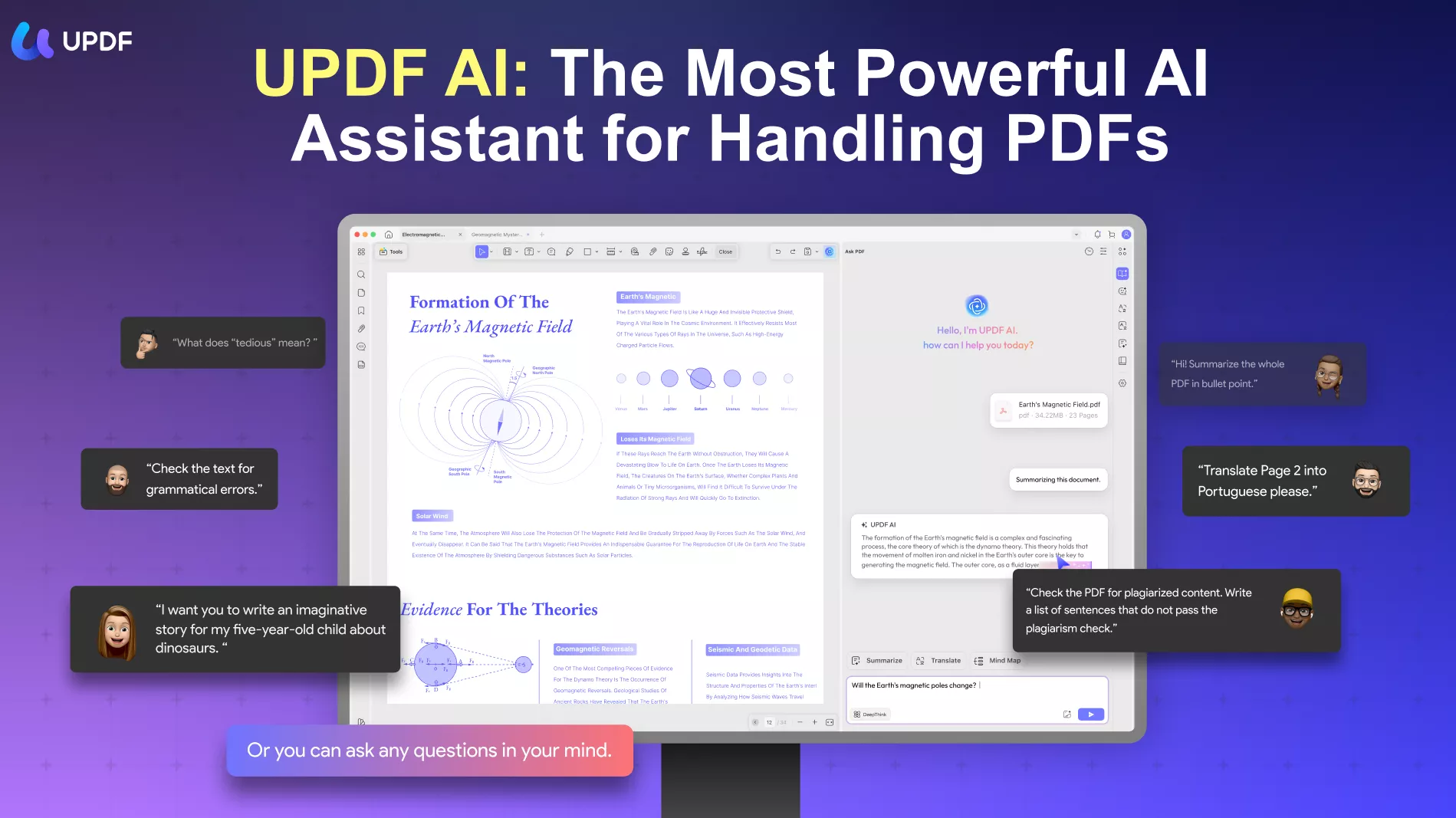 bing translate pdf AI-powered UPDF
