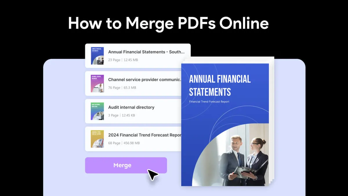 Top 4 Ways To Merge PDF Online