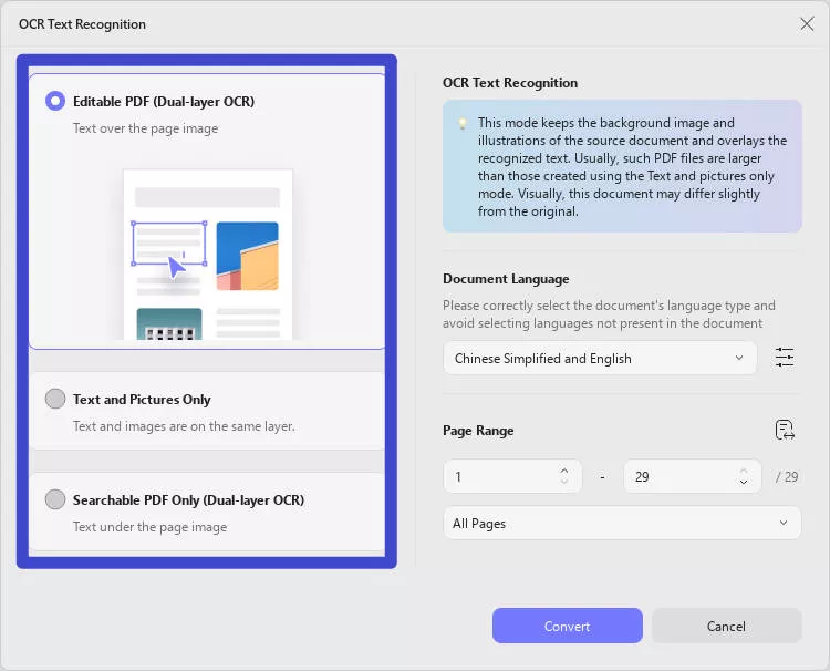 customize layout settings