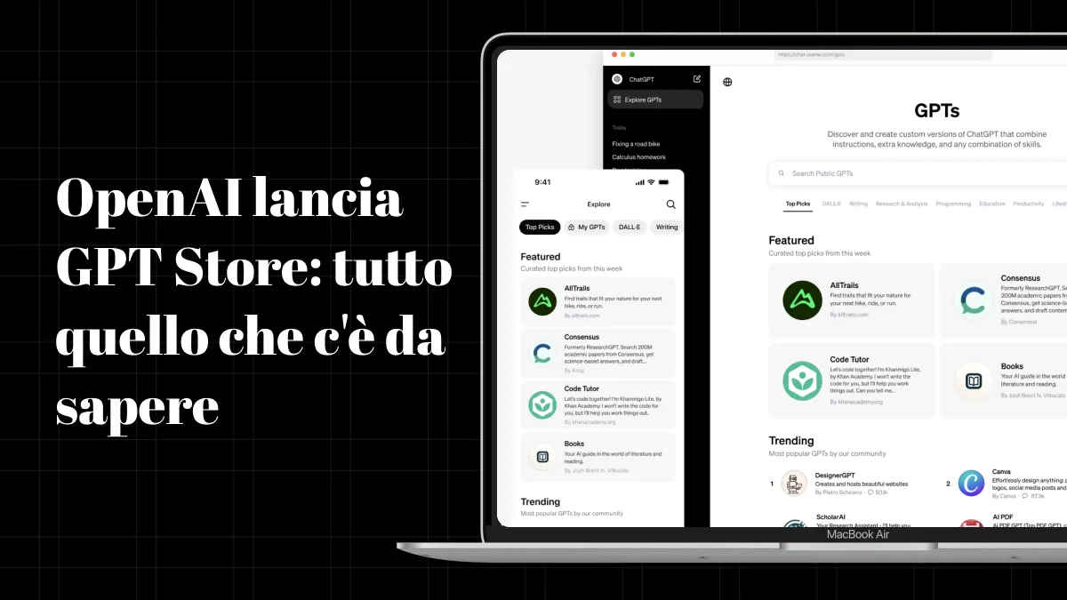 GPT Store: la tua porta d'accesso a possibilità illimitate