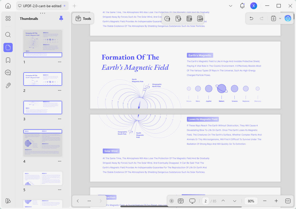 insert a page break in pdf