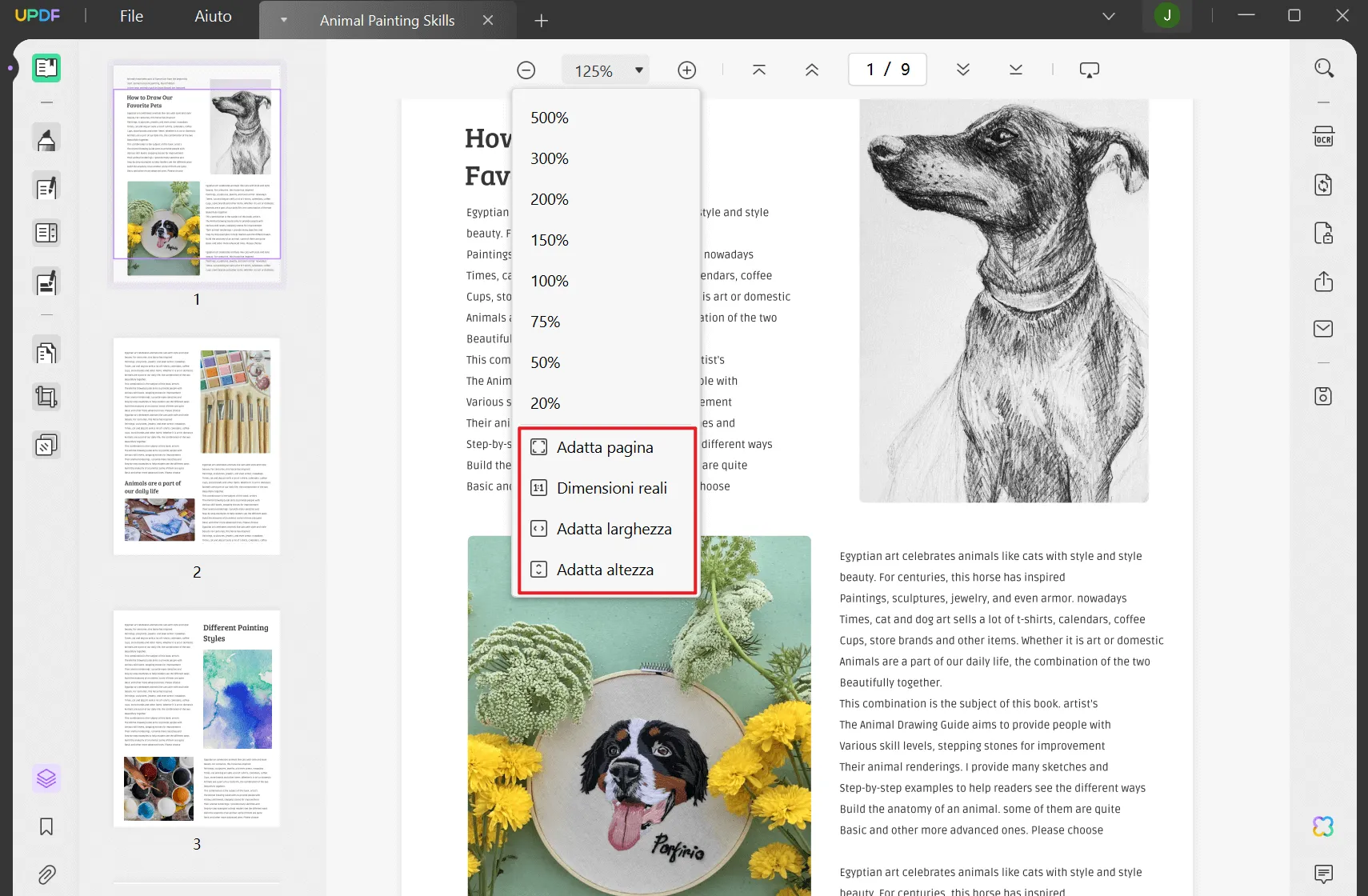 Modificare il layout del PDF con UPDF