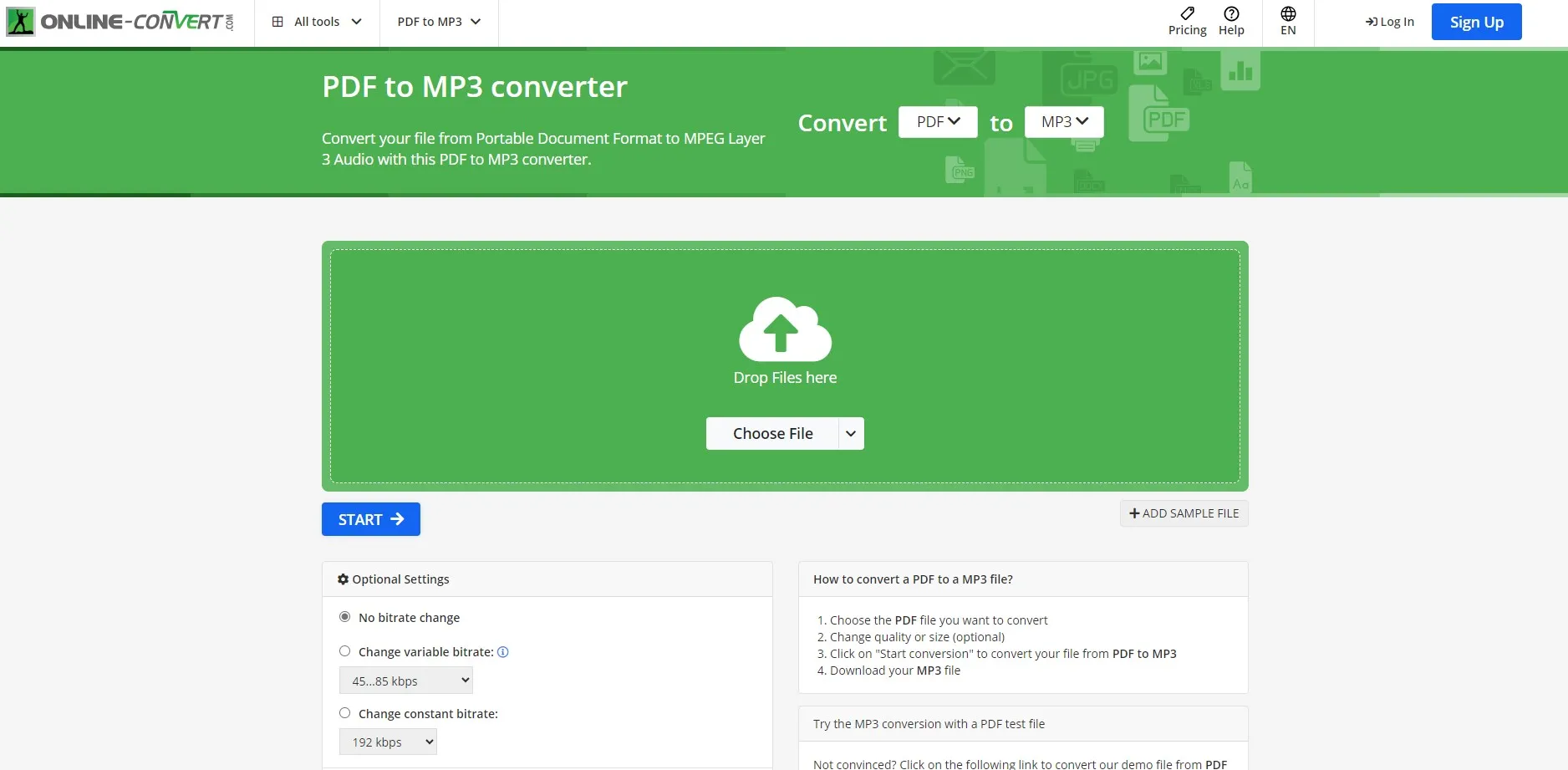 PDF to MP3 Converters Online Top 2 Effective Picks UPDF