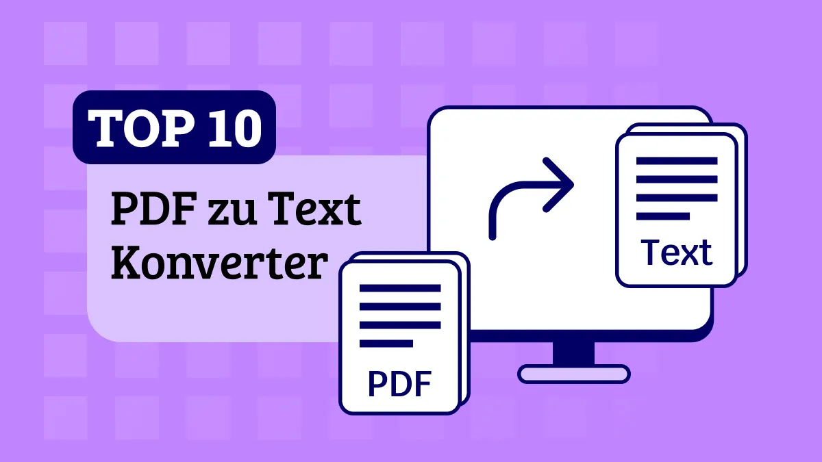 Die besten PDF in Text Konverter mit AI | Top 10 Tools