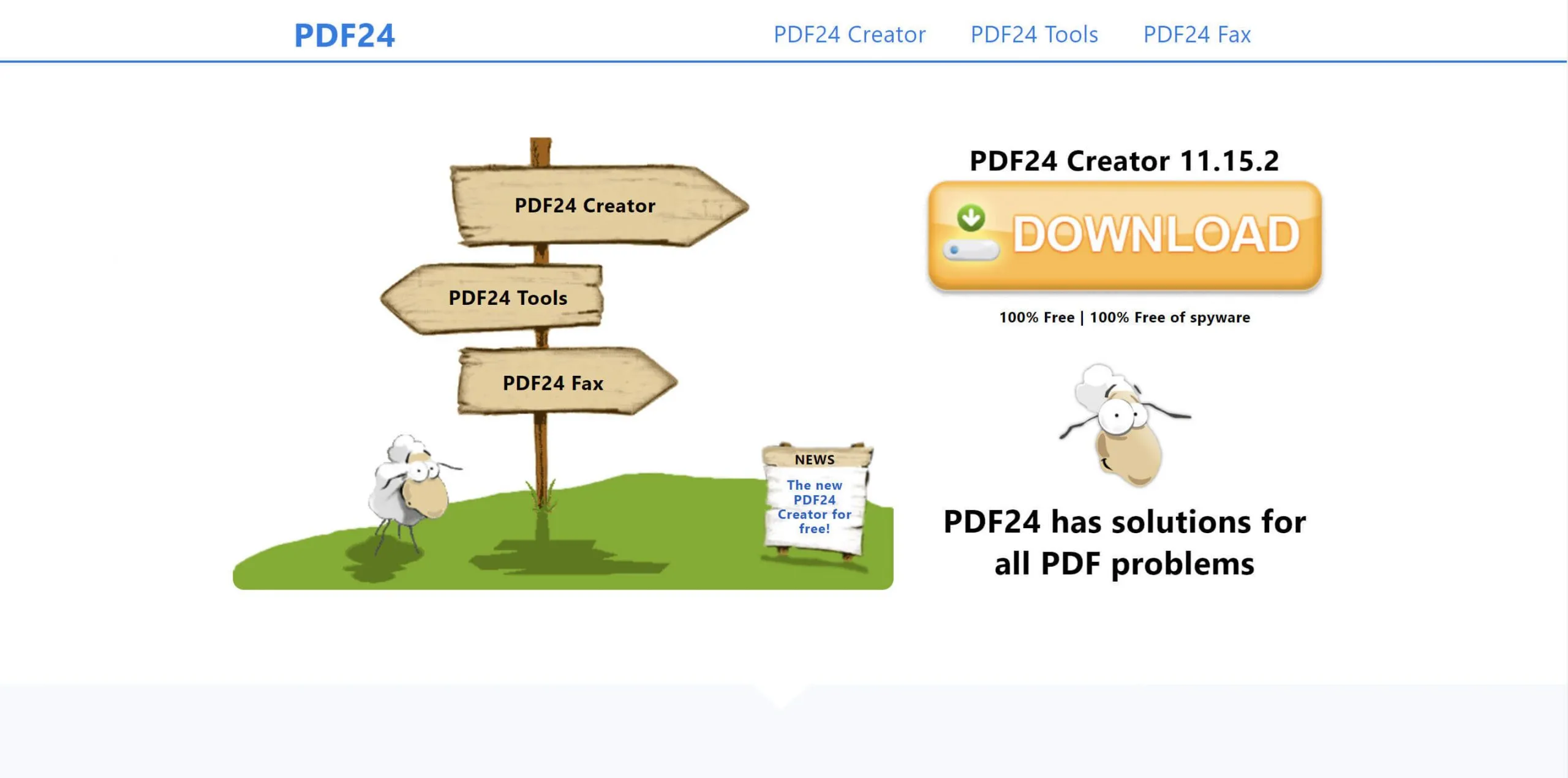 pdf24 interface