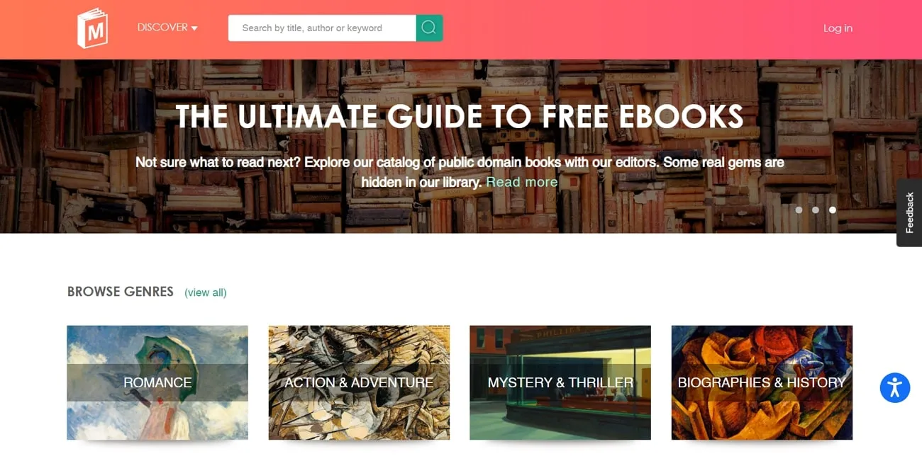 10 siti per leggere libri online gratis ManyBooks