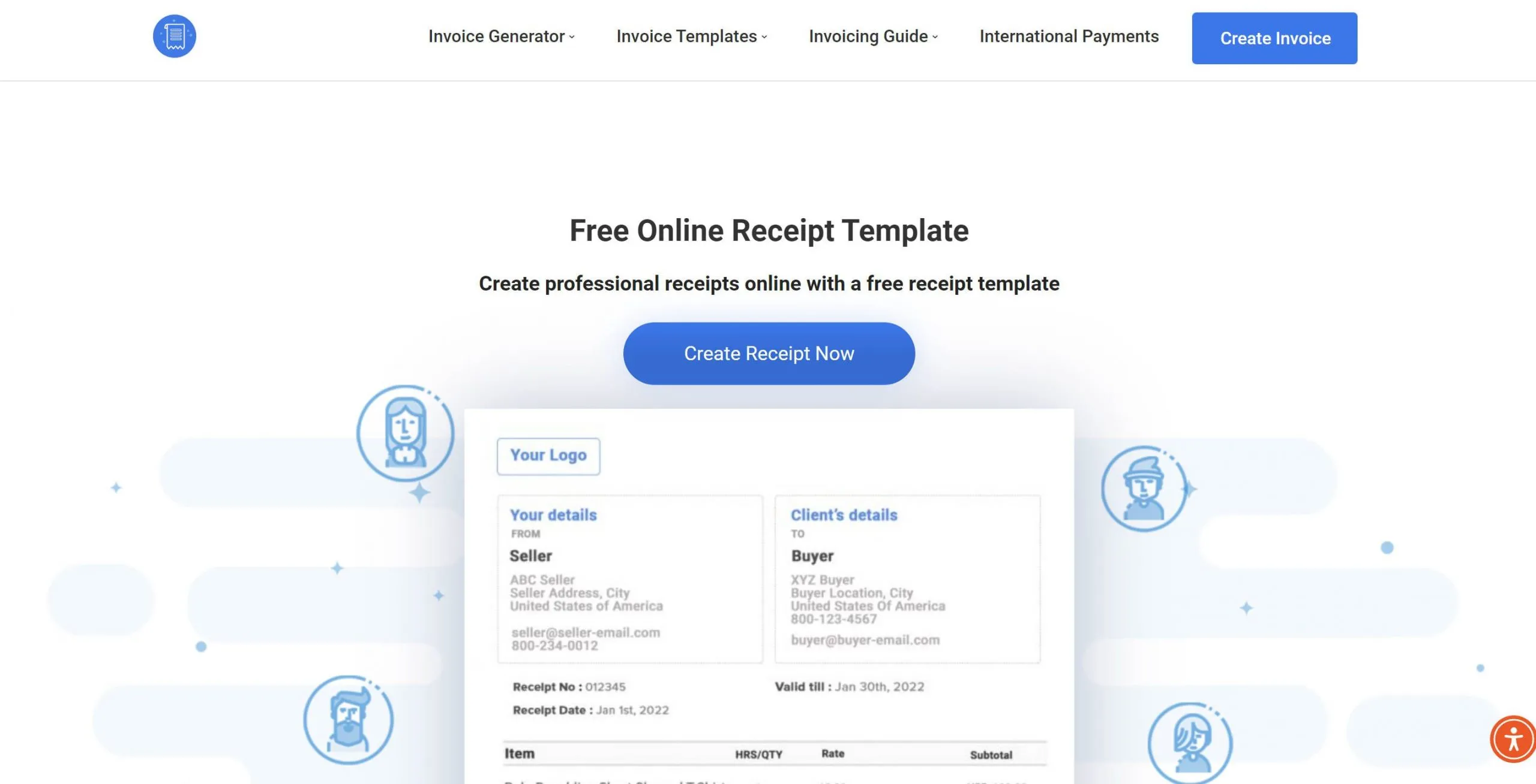 générateur de facture free invoice builder