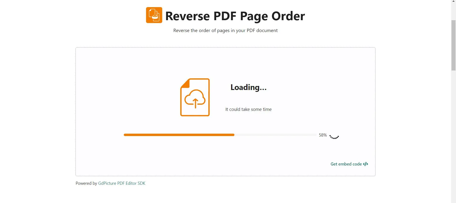 modifier ordre des pages pdf