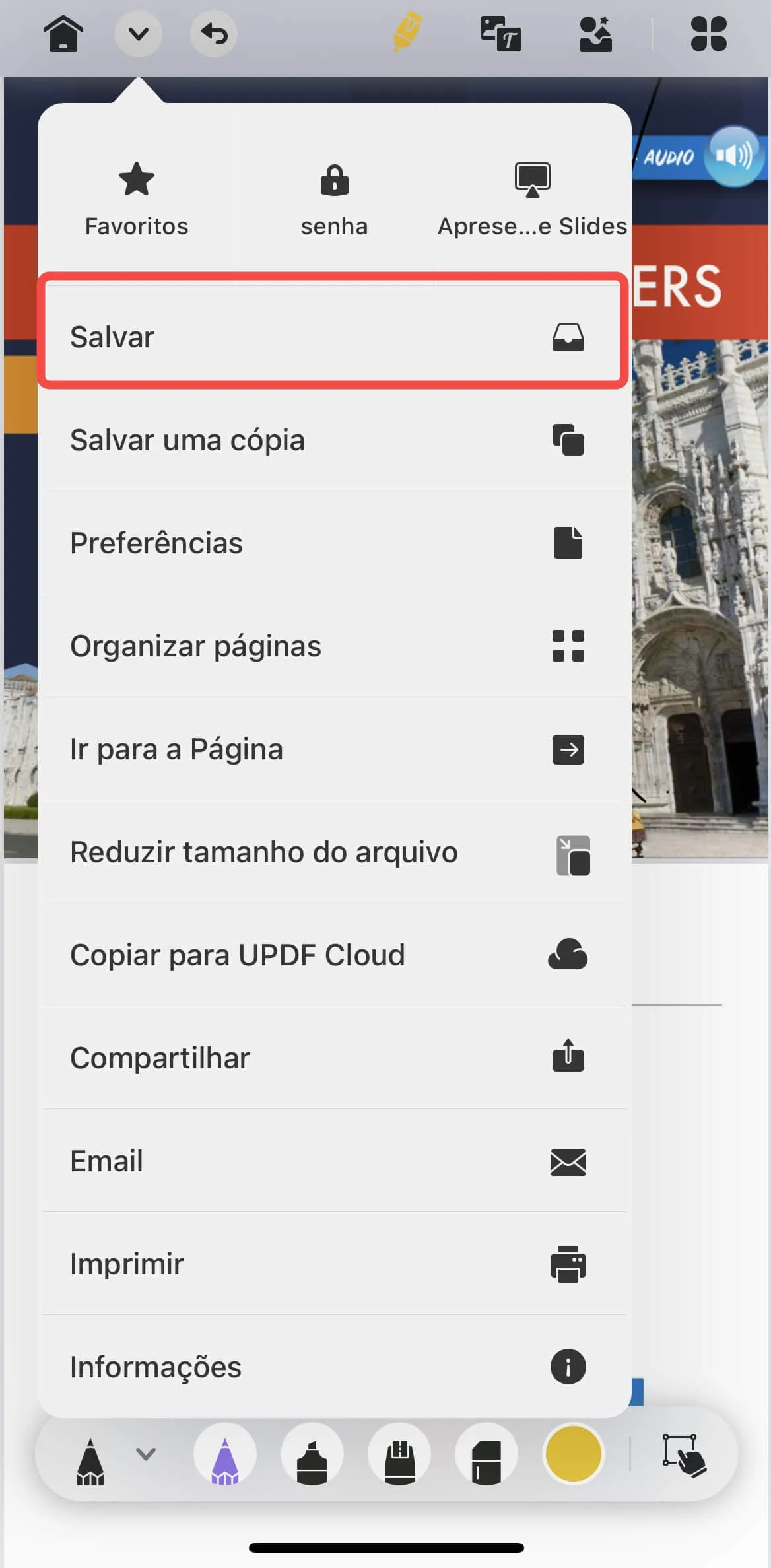 Como Baixar PDF no iPhone