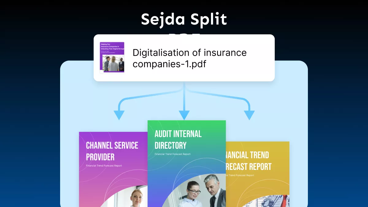Split PDF By Size and Pages More Conveniently with Sejda and Its Alternative