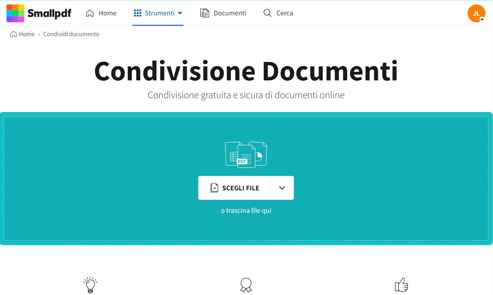 condividere PDF online