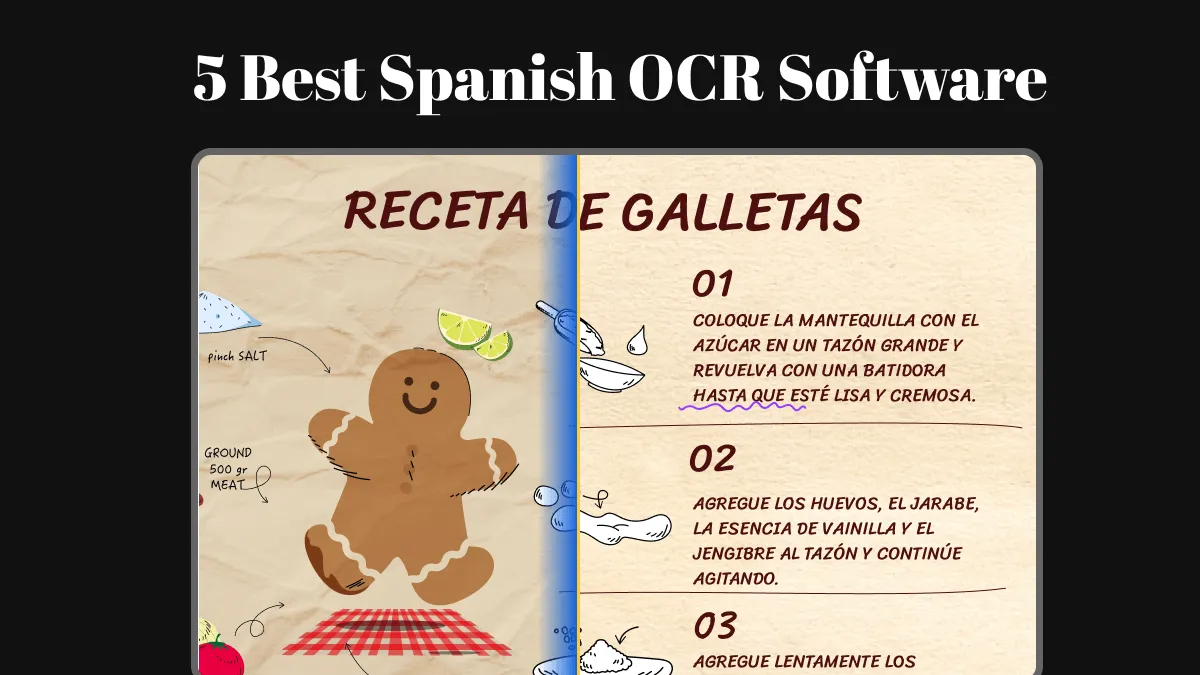5 Best Spanish OCR Software [Ultimate Review]