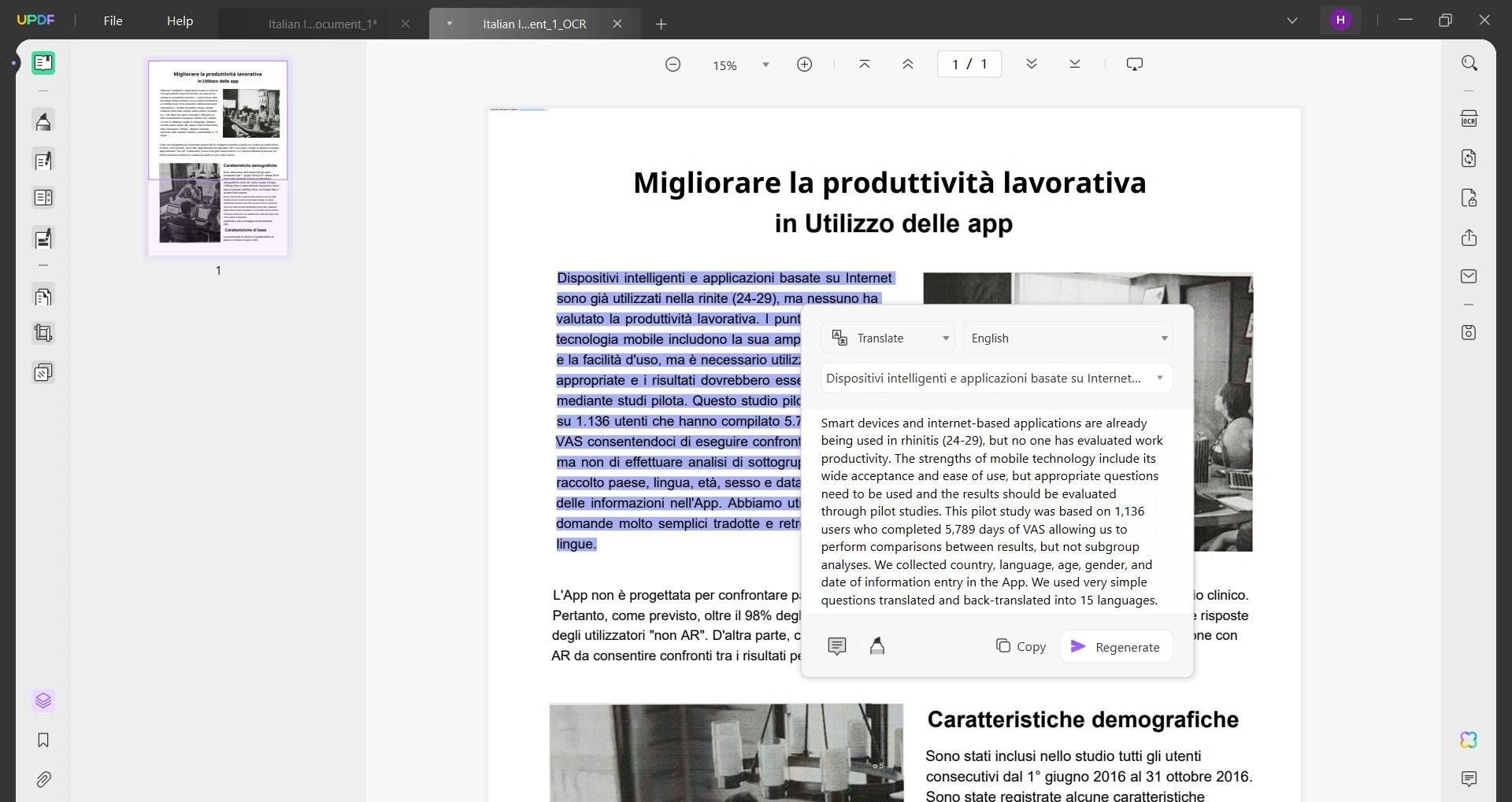 Translate Image Italian to English: A Detailed Guide | UPDF
