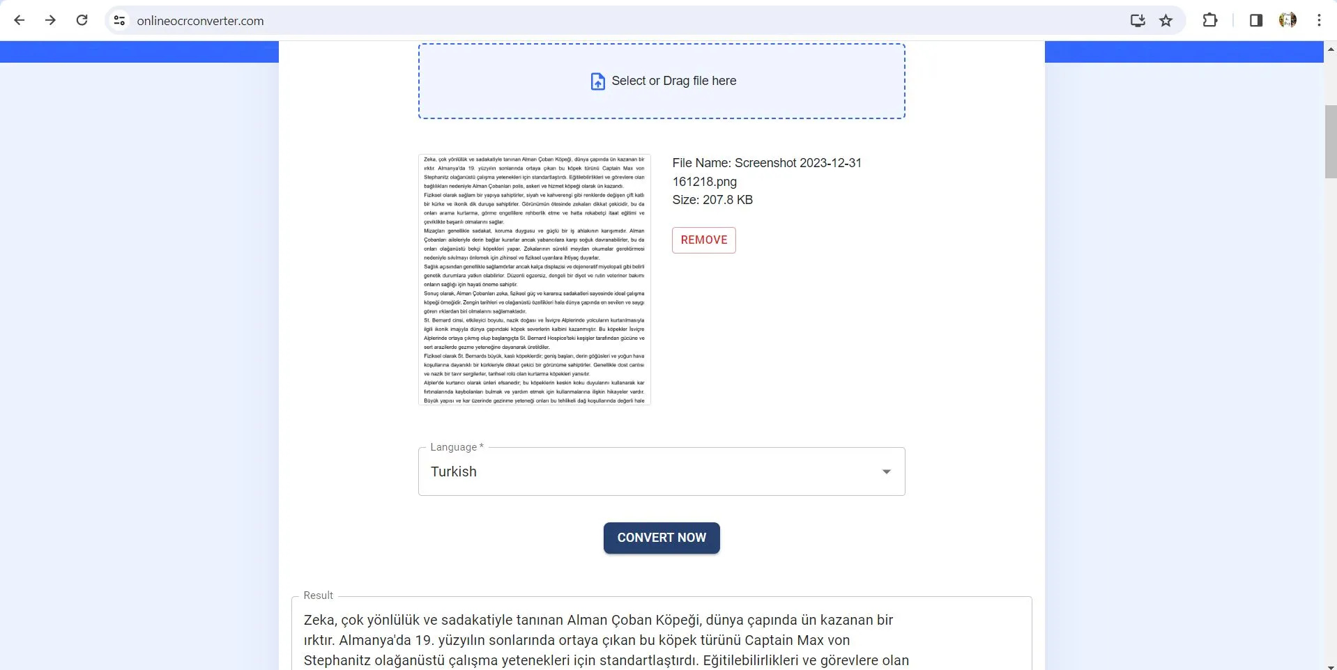 Turkish ocr onlineocrconverter