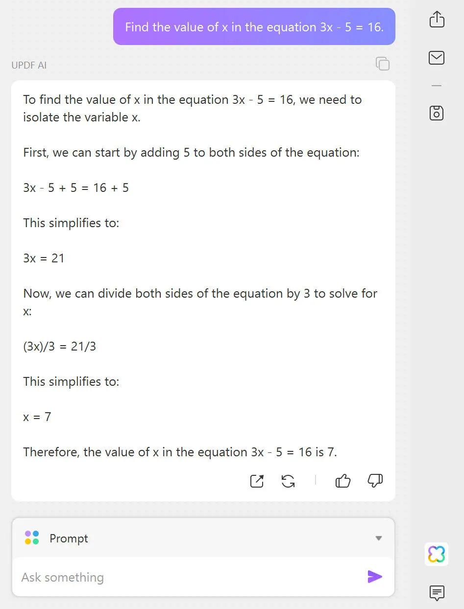 ai math solver updf ai answer