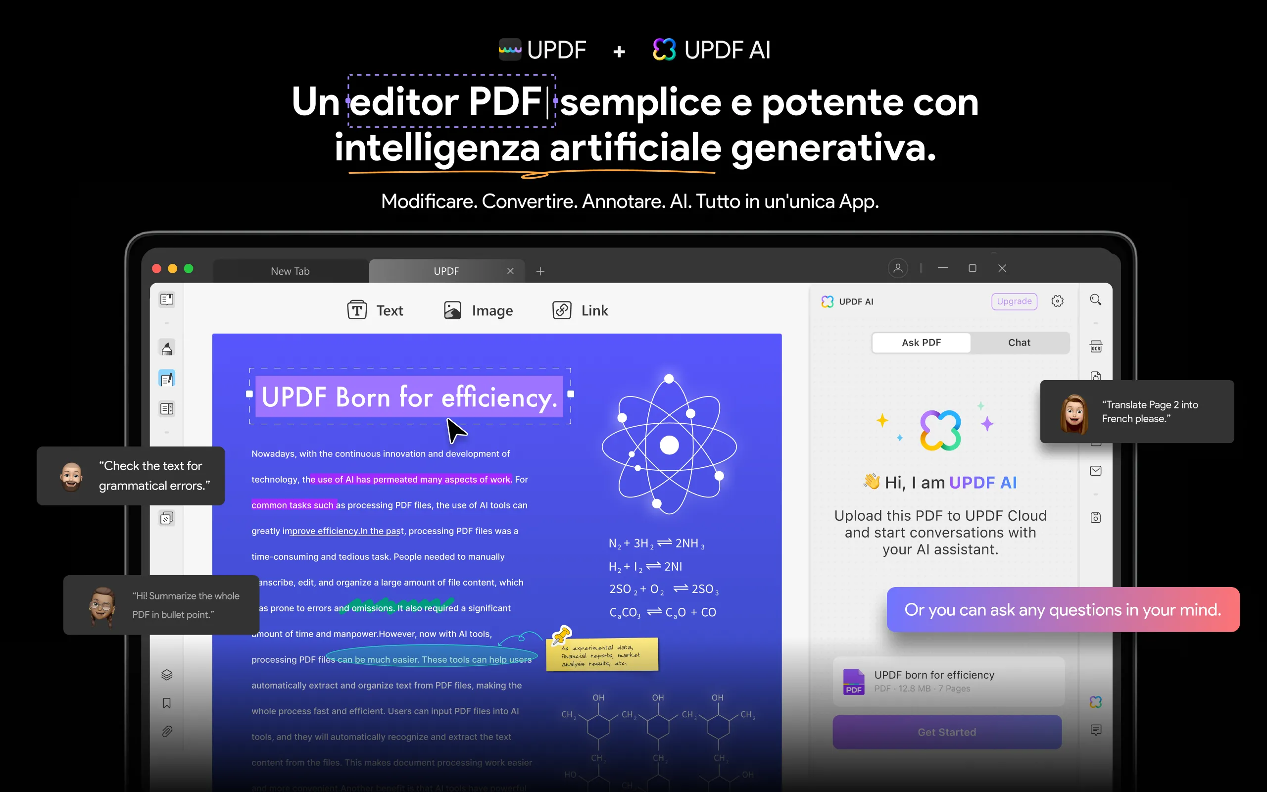 UPDF - L'editor PDF basato su AI
