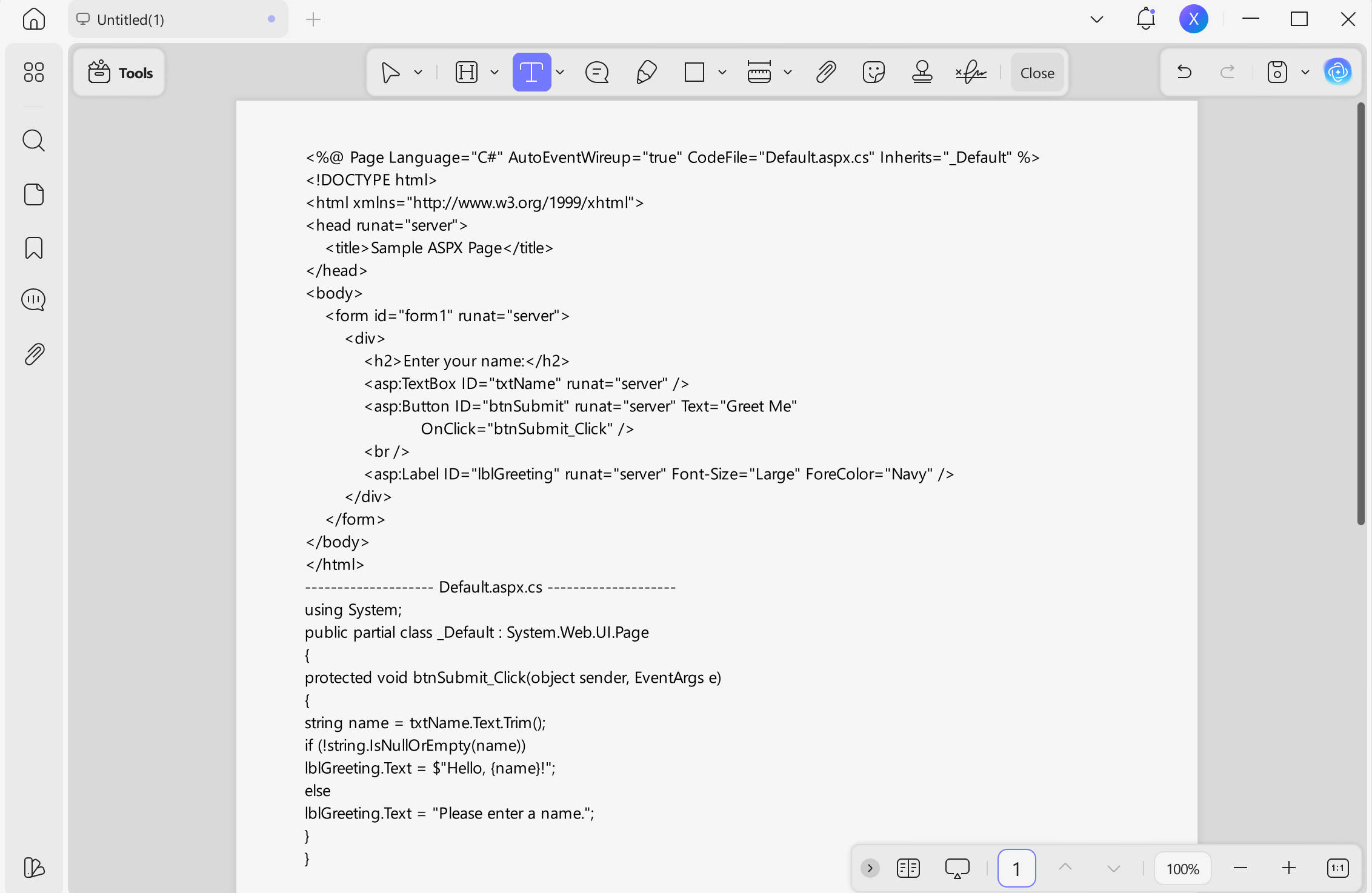 aspx to pdf open file