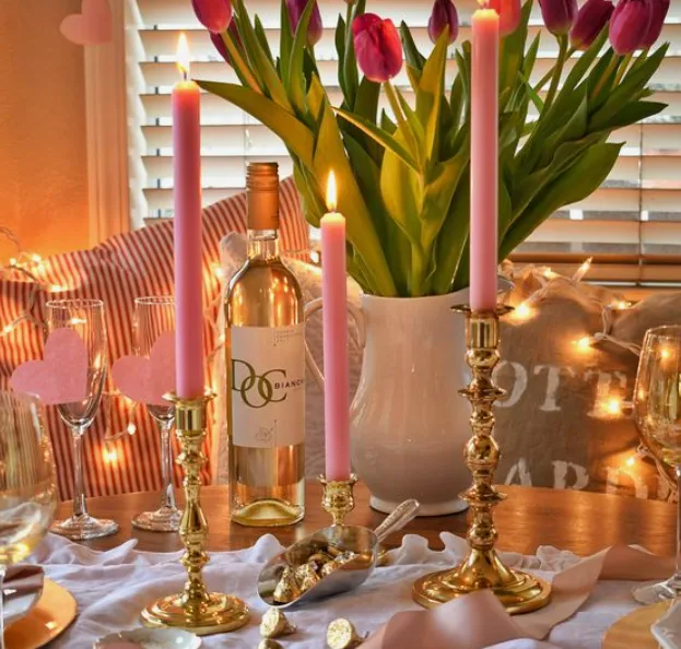 valentine's day dinner table decoration ideas table