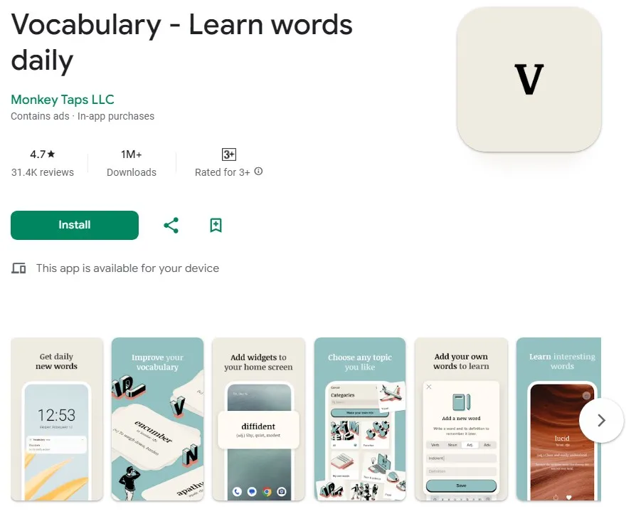 learn english with ai vocabulary