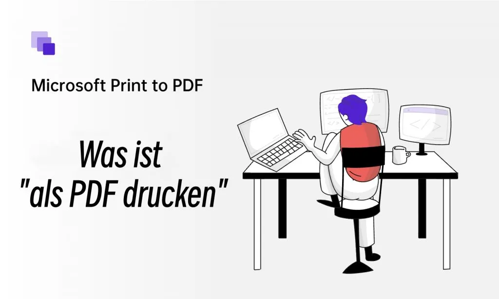 Was ist "als PDF drucken"