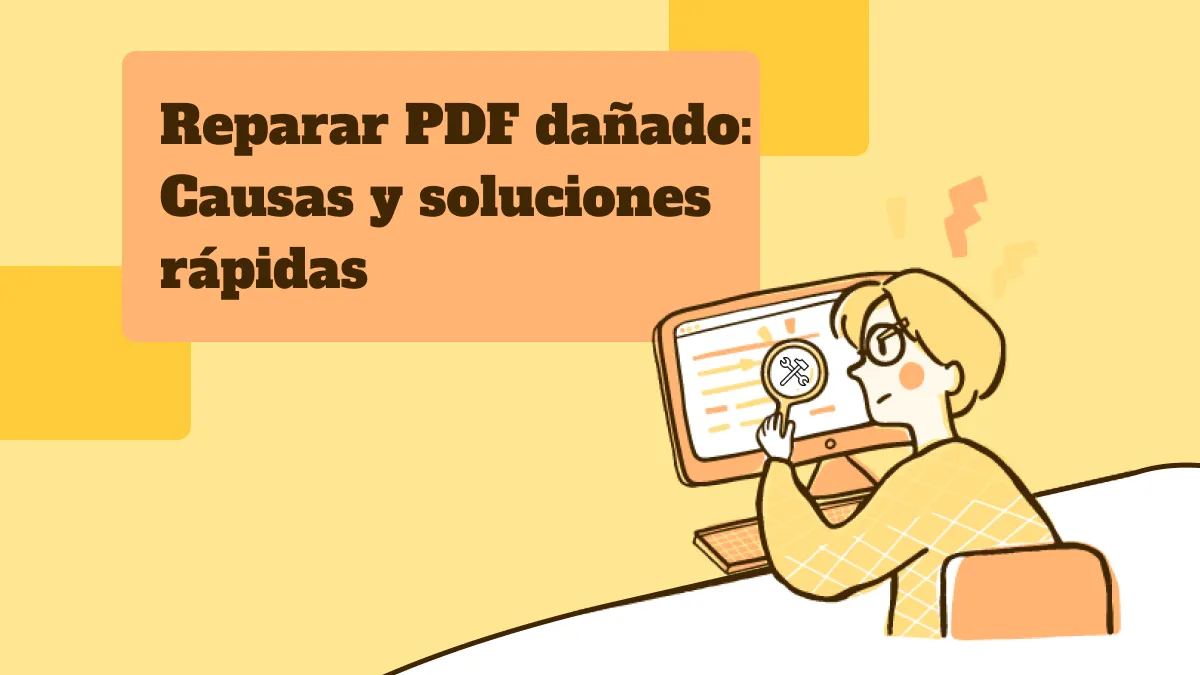 Reparar PDF dañado: Causas y soluciones rápidas