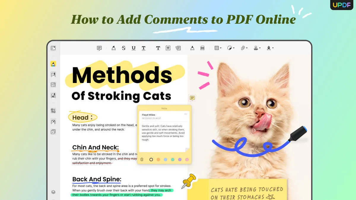 The EASIEST Guide on How to Add Comments and Notes in PDF for Free Online