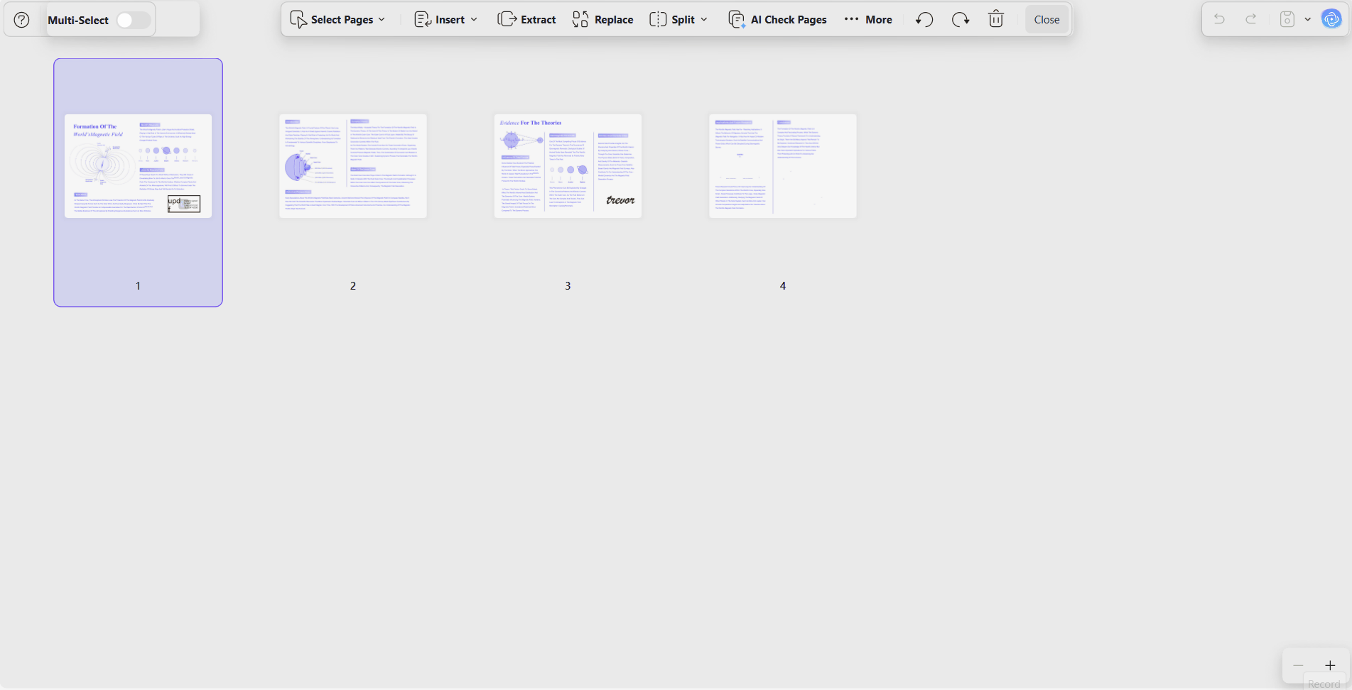 split pdf pages by number